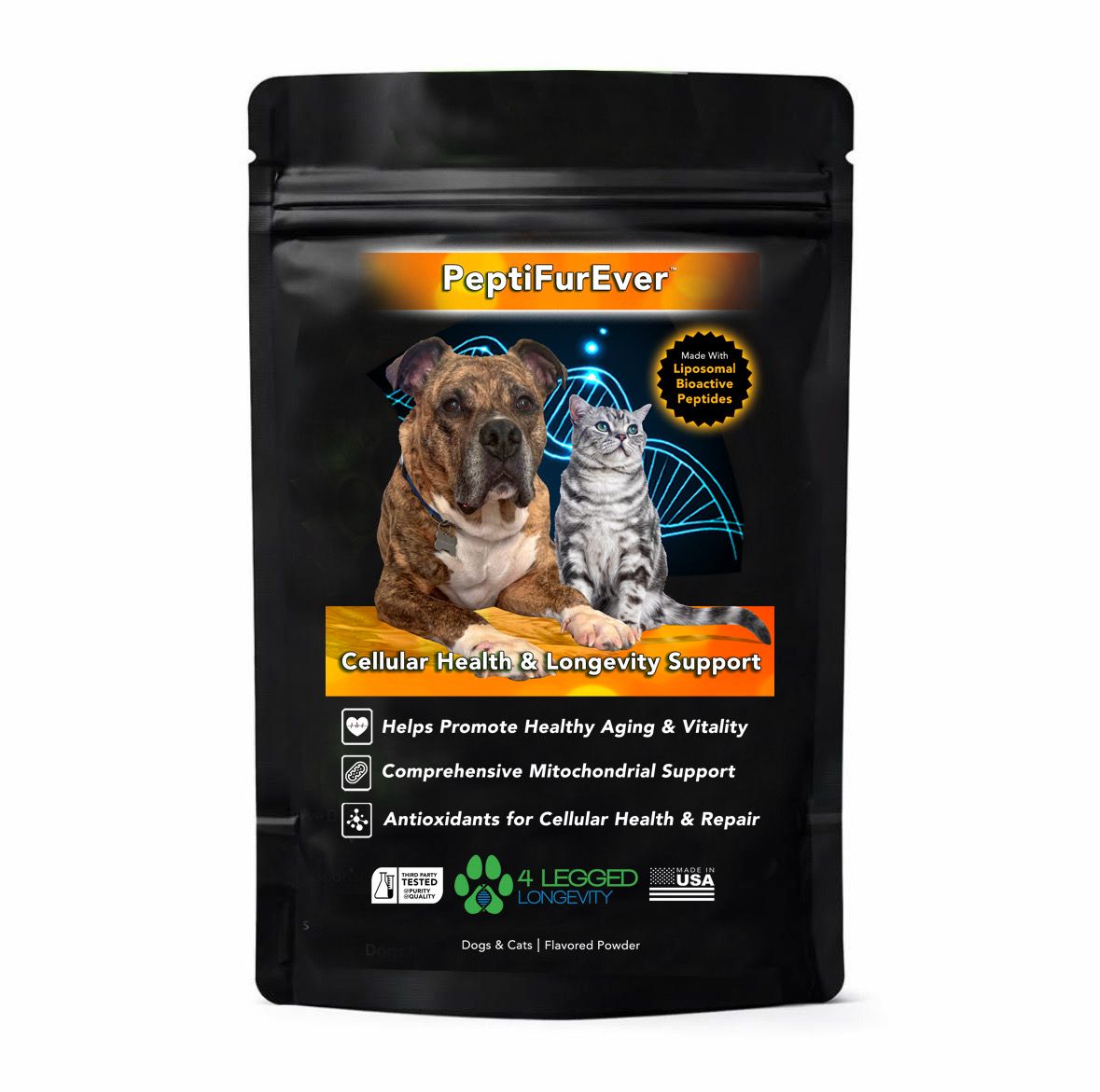 PeptiFurEver™ packaging